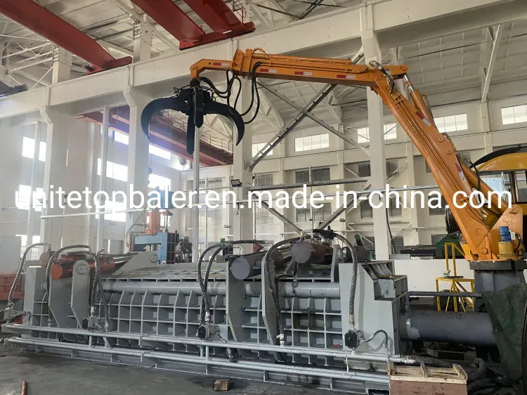Portable Car Baler for Scrap Metal