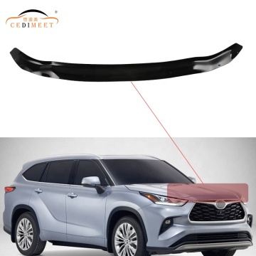 Deflector de insectos de la guardaesis acrílica para Toyota Highlander 2021+
