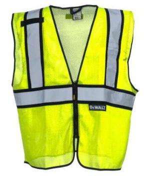 Unisex Green Class 2 Economy Mesh Vest