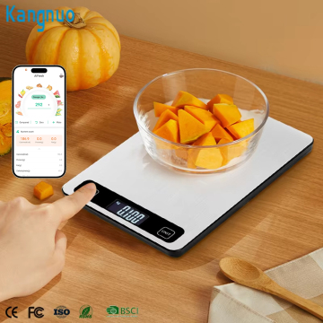 Ανοξέγων χάλυβα έξυπνη διατροφή θερμίδων Bluetooth Food Scale