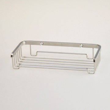 Rectangle Shape Wall Mounted Stainless Steel Wire Basket
