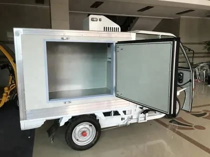 Electric Tricycle/Tuk Tuk with Chilling chamber