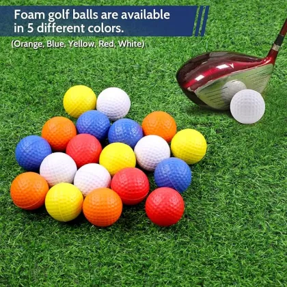 Indoor Outdoor Use Durable PU Golf Ball