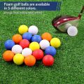 Pelota de golf de PU duradera para uso en interiores y exteriores