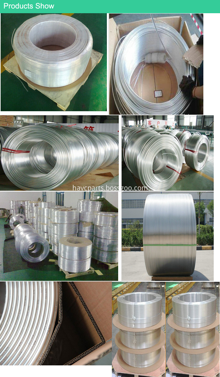 Aluminum coil pipe