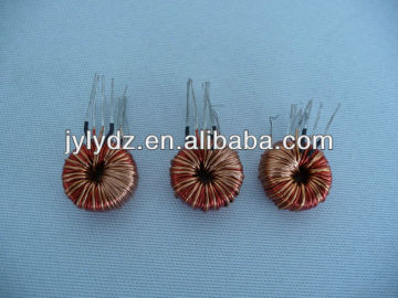 Toroidal common mode choke with base