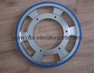 Handrail Drive Sheave With Rubber Otis 506nce 