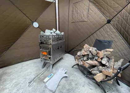 Sauna wood stove for sauna tent heating sauna stove wood burning