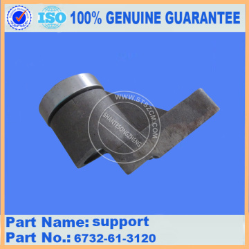 PC200-7 Support 6732-61-3120 Komatsu Excavator Spare Parts