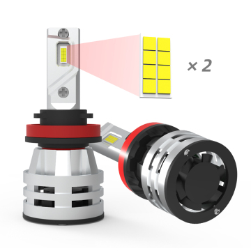 Foco LED H15 Car Headlight Bulbs 20000lm 55W - Golf Compatible