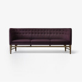 Beech Legs Three Seater Gris Linge Maire Canapé