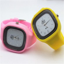 pure color  electronic silicone watches(hanyonghao)