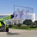 Aerial glass glazing lifter application of Zoomlion