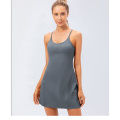 Womens Tennis Dress Built-in Bra Shorts Women's Sleeveless Activewear Dresses Factory