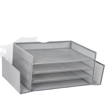Classification à plusieurs niveaux du stockage de bureau à deux couches en métal