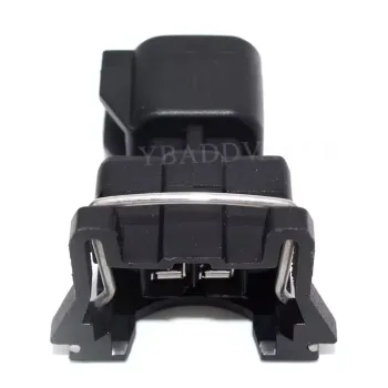 Black Female EV1 Electrical Connector - Nippon Denso Compatible for Bosch Fuel Injector