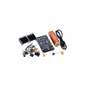 15W Mini Music Tesla Coil Plasma Speaker - DIY Kit (DC 15-24V)