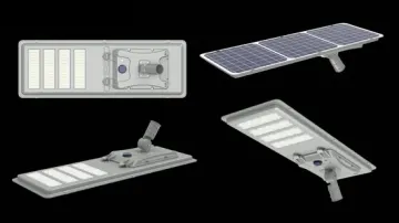 Intelligent Solar Street Light with Motion Sensor