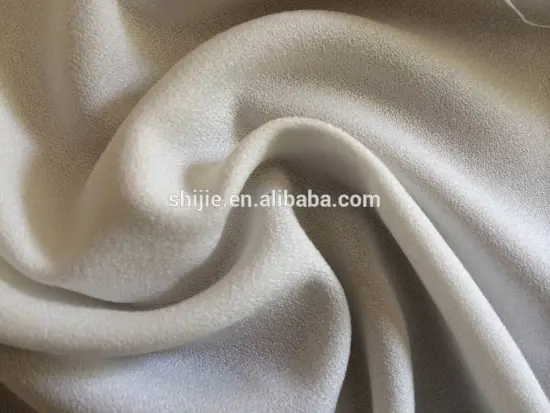 heavy weight Polyester Crepe fabric /125D polyester ITY moss crepe/145GSM Polyester soft crepe