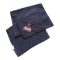 Sports towel microfiber gym towel with zipper pocket