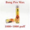 Bang PRO Max Switch dùng một lần Vape 2000Puffs Double