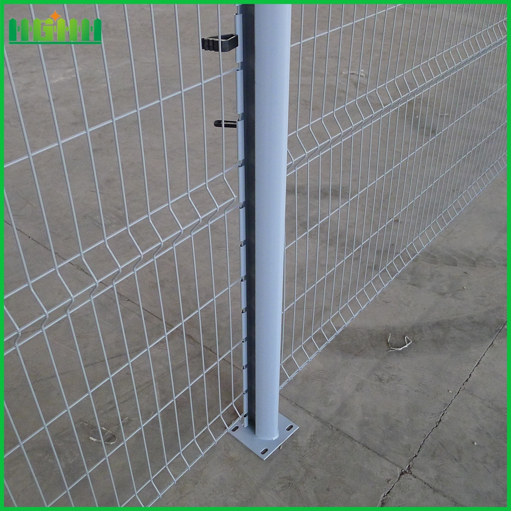 PVC Coated Metal Welded 3D Wire Mesh Fence