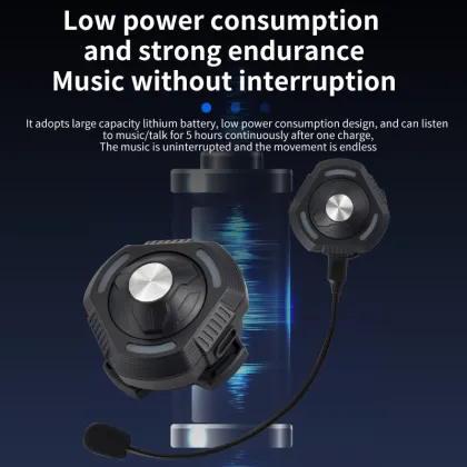 Bone Conduction Helmet Bluetooth Speaker