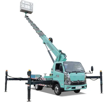 Foton 30m Truck Mounted Aerial Work Platform Aerial Lift Truck