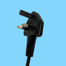 Customized power cord British standard plugs