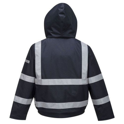 Safety work wear reflective waterproof jacket