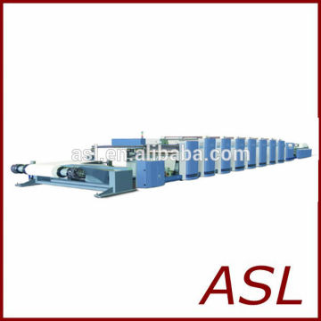 Wide rang flexo printing machine price China