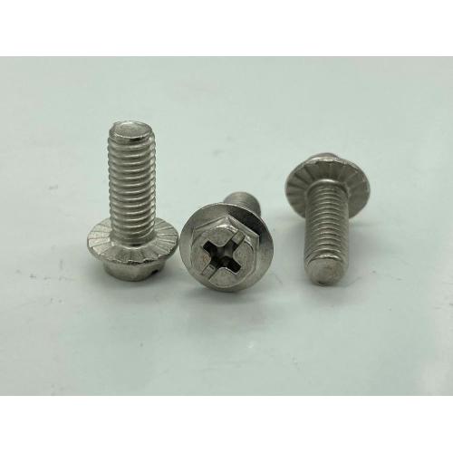 Tornillos de arandelas hexadecimales de Phillips 10#-32*1/2 rosca de knurl