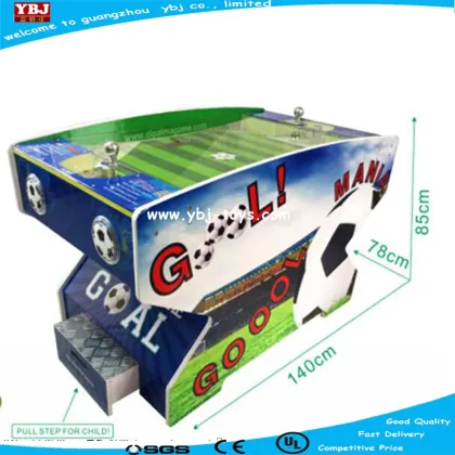 2015 YBJ New arrival arcade football electronic game machine goal mania