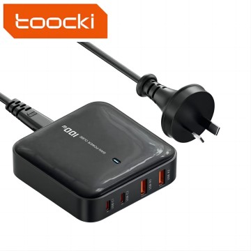 Toocki 100W Charger: USB-C USB-A Fast Charging Station for iPhone and Huawei