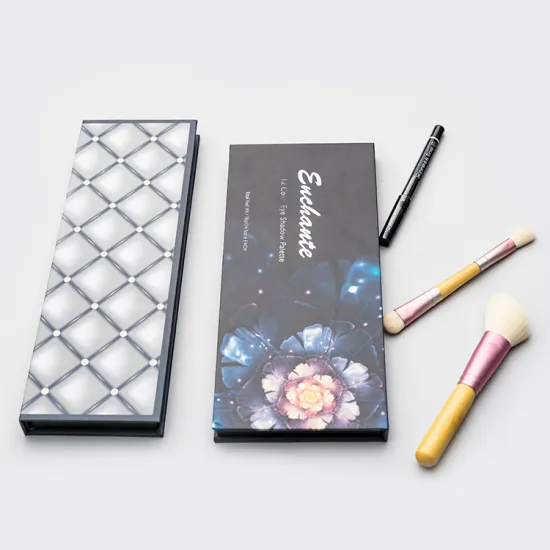 Diy Printing Matte Pigment Eyeshadow Palette Cardboard Box