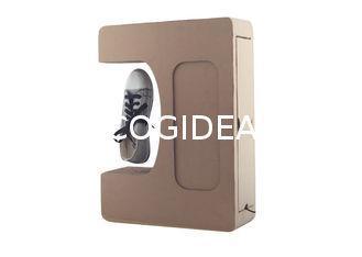 Non- Stop Turning Floating Shoe Display With Cardboard Prom
