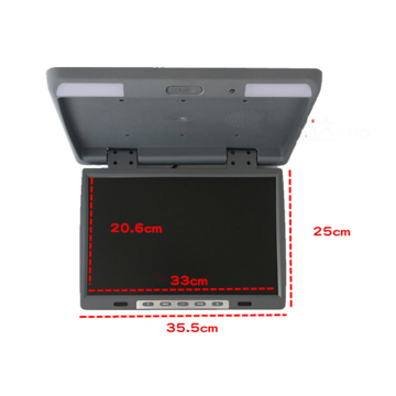 15.4 Inch Flip Down Car LCD Monitor with MP5 Player