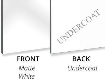 Aluminum Composite Panel Matte White