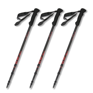 XATP Hot Sale: 167g Light Pro Alu 7001 Rotation Locking Retractable Aluminum Folding Climbing Trekking Poles