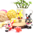 Groothandel Cute Cartoon Rabbit USB Thumb Drive