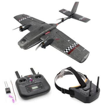 Long Range VTOL Drone with Camera: Remote Control Airplane for Extended Flight Distances