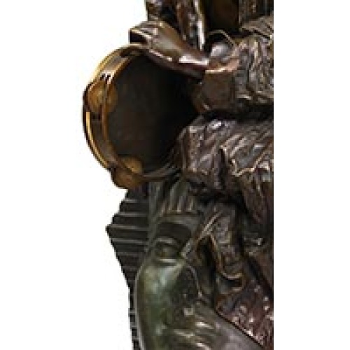 Classical Bronze Sculptures Set with Mythological Figure