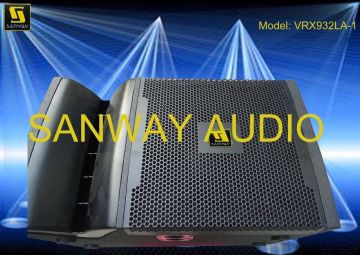 Active Plywood  Line Array Speaker System 130 Db Spl 18 Mm