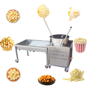Mała maszyna popcornu na gorące powietrze do masowej produkcji