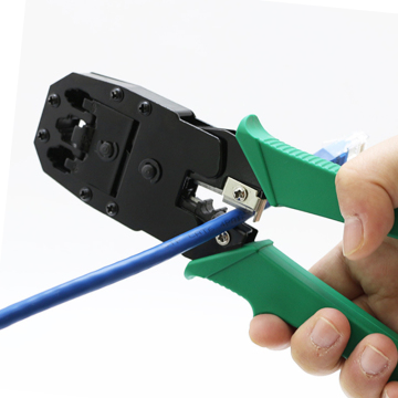 RJ45 Crimper PC LAN Network Hand Tools - RJ11 RJ12 Wire Cable Crimping Pliers