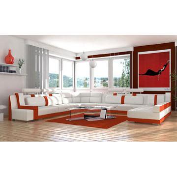 High Quality Leather Sofa with 2 Years Guarantee