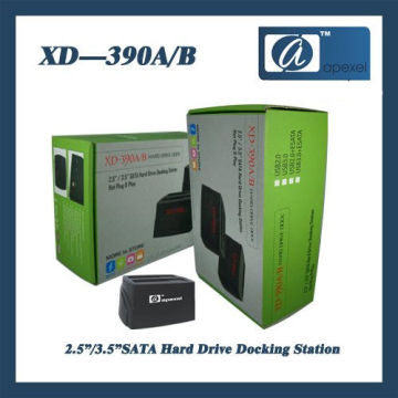 Xs - 390esu Dual Bay 2 X 2.5" / 3.5" Sata External Hard Drive Docking Station / Usb2.0