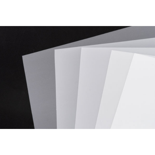 Material de tarjeta PVC premium con superposición de Coater