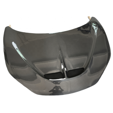 High-Quality SP Style Carbon Fiber Hood for Ferrari 458 Italia: Perfect Fitment and Engine Hood Upgrade