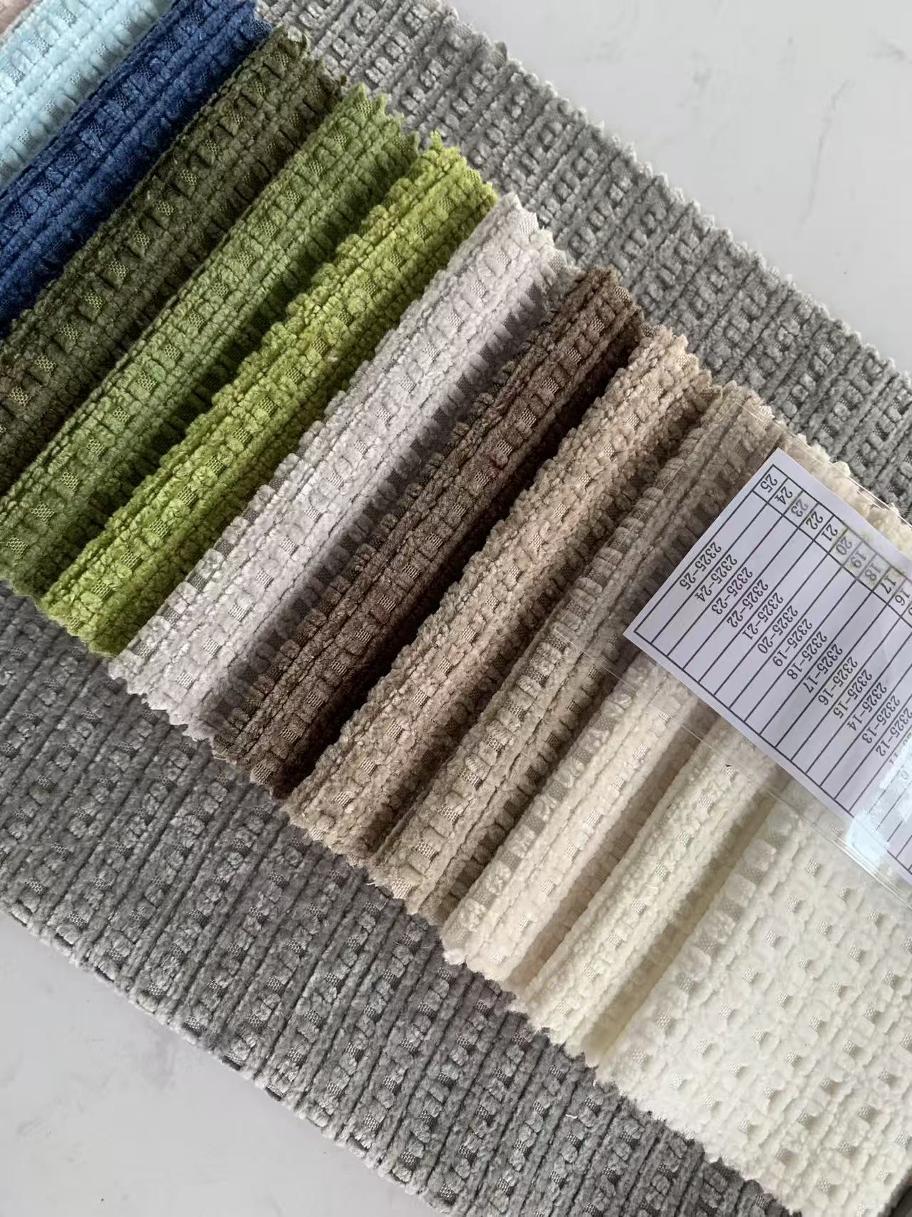 Chenille Fabric Material